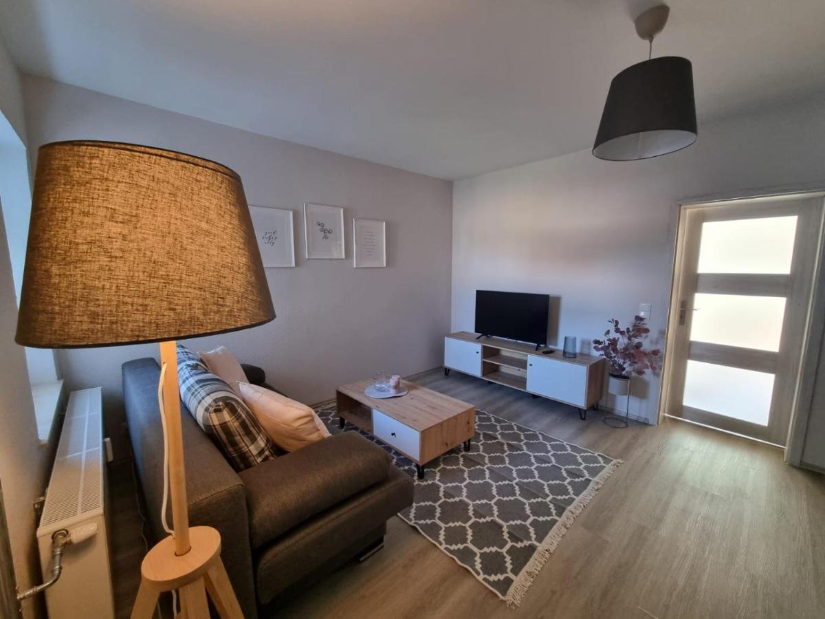 Modern Eingerichtet-Stadtnah-Ferienwohnung Mit Geschirrspueler Und Waschmaschine Friedland  Eksteriør billede